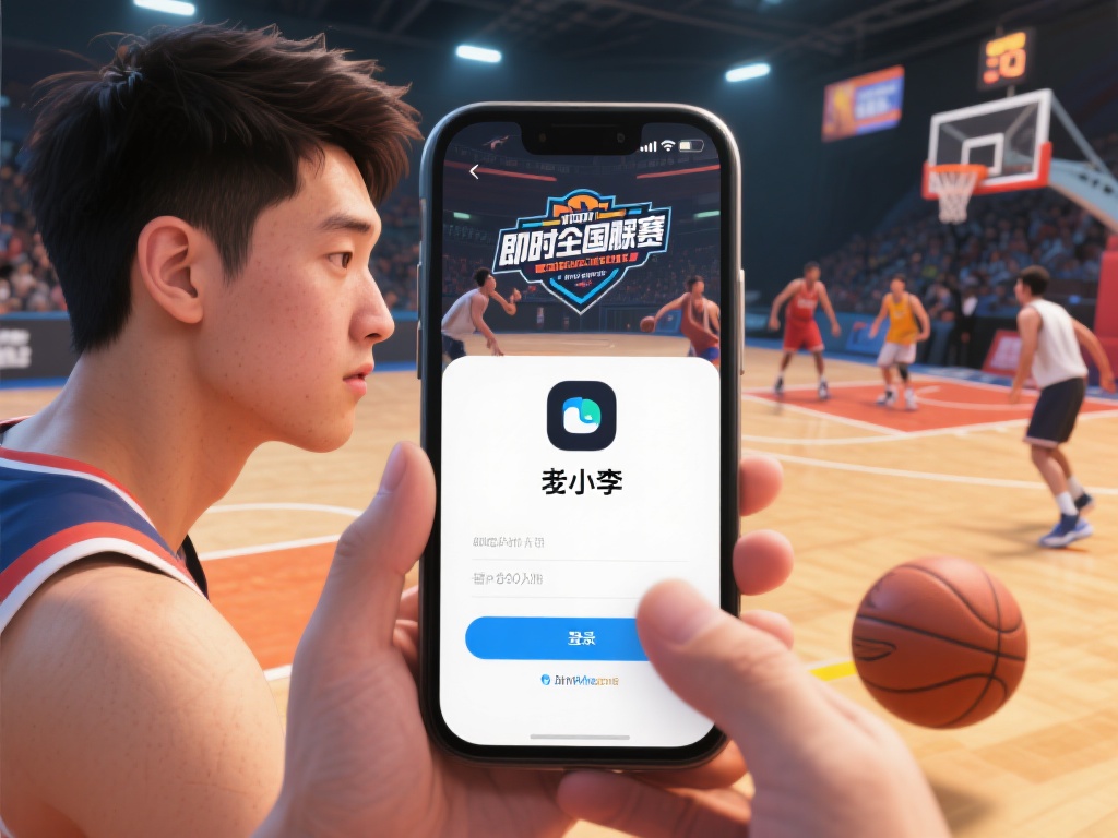 以小李为例，他是一名篮球爱好者，第一次接触这款Ap