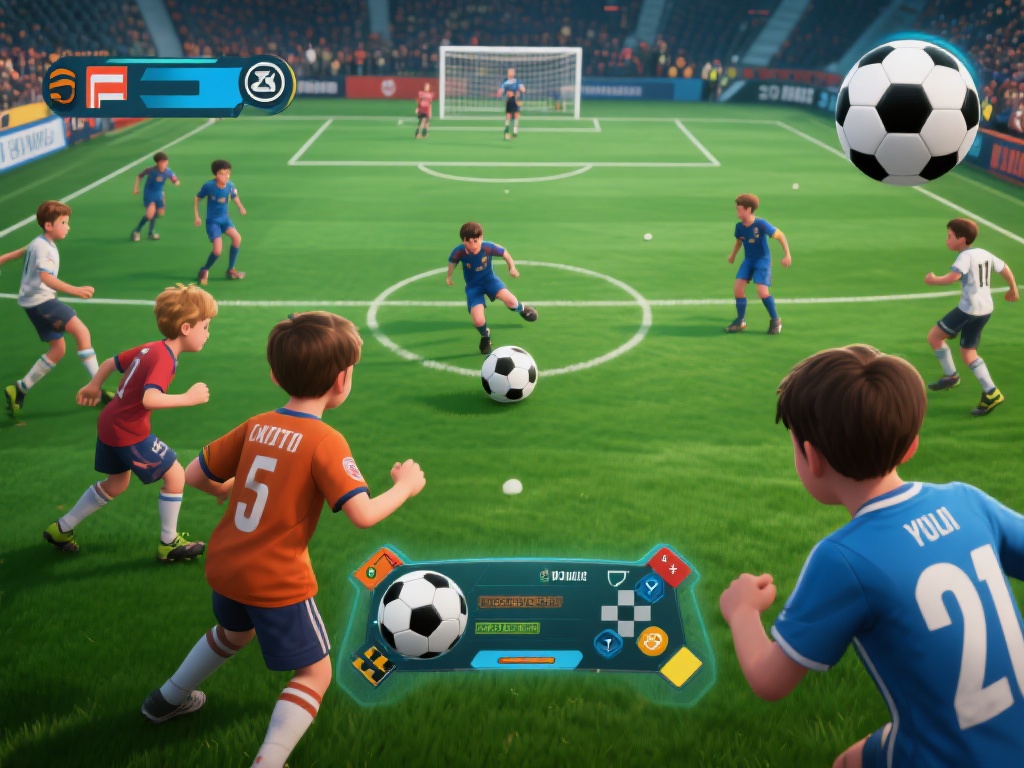另一方面，足球游戏还能培养玩家的团队合作精神和战略